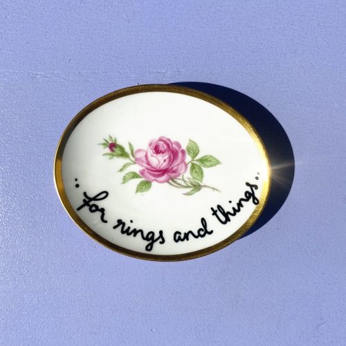 Piatto Vintage For rings and things